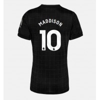 Fotballdrakt Dame Tottenham Hotspur James Maddison #10 Bortedrakt 2025-26 Kortermet